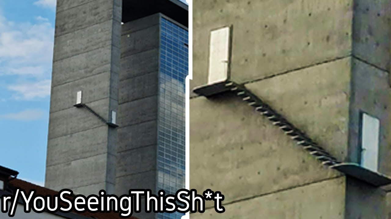 r/YouSeeingThisSh*t | Who Makes Stairs like this??
