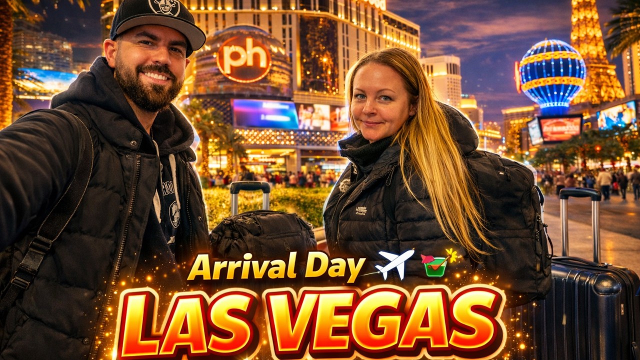 We’re back in Las Vegas | Planet Hollywood Suite | YardHouse | Excalibur Tiki Bar | Las Vegas Vlog