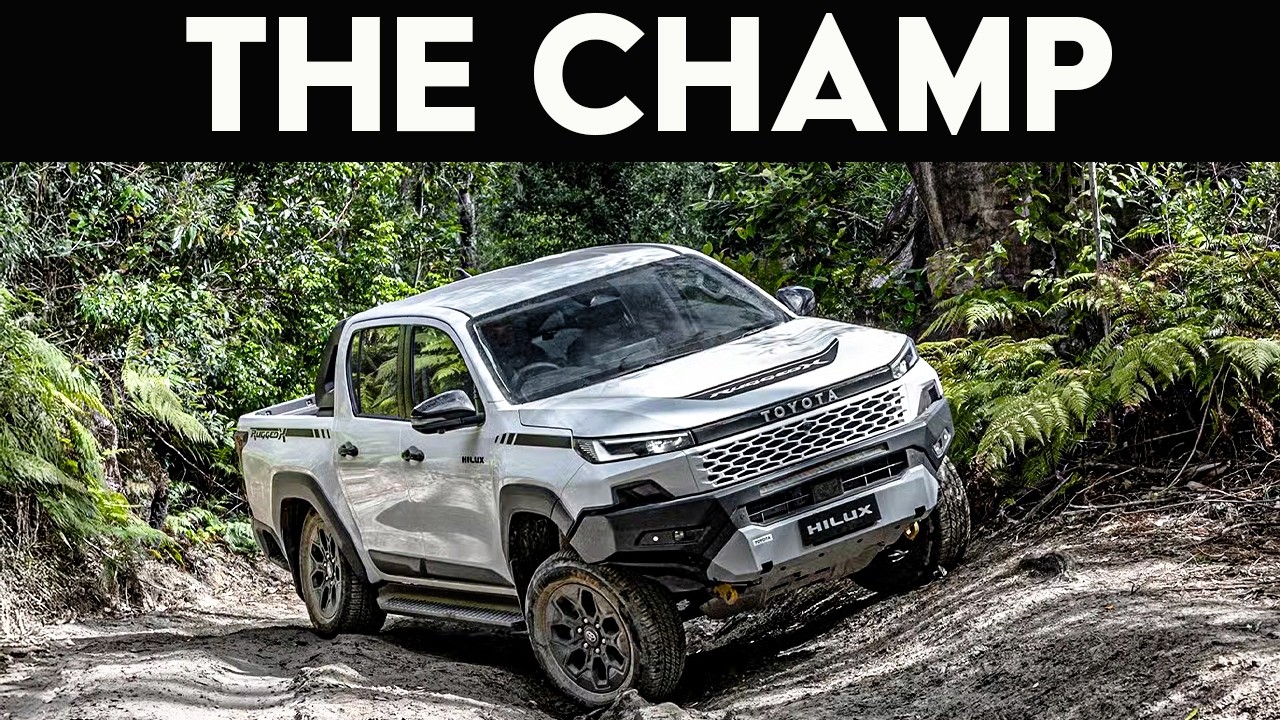 8 причин, почему я влюблен в Toyota Hilux Rugged X 2026 года.