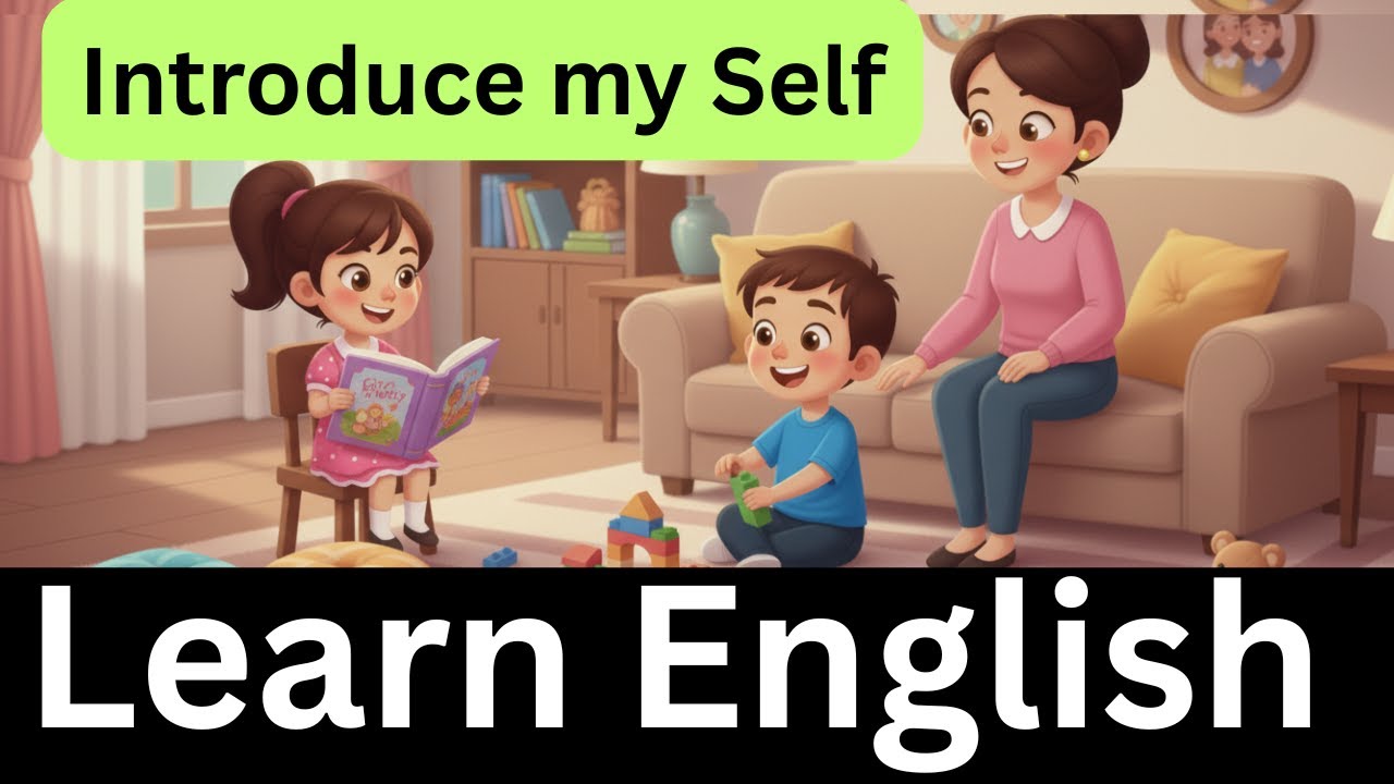 Практикум по самопрезентации для детей | Легкий ежедневный разговорный английский | Изучайте англ...