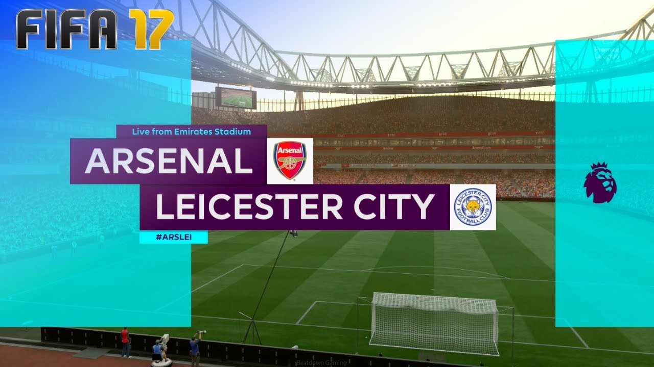 FIFA 17 - Arsenal vs. Leicester City @ Emirates Stadium ('17/'18)