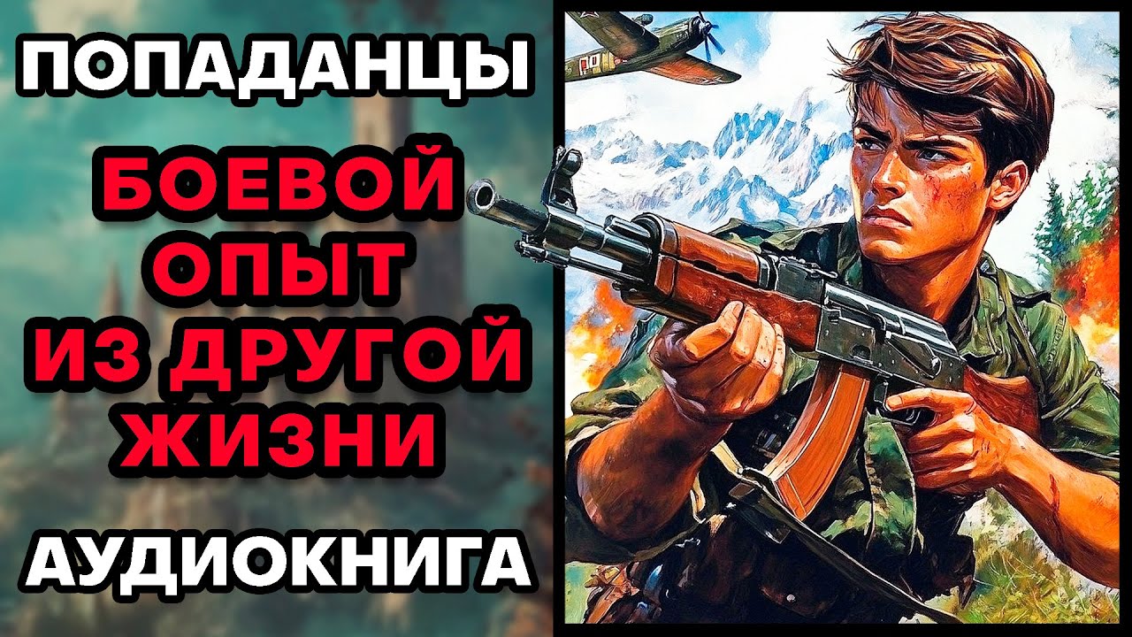 Аудиокнига ПОПАДАНЦЫ 💥 БОЕВОЙ ОПЫТ ИЗ ДРУГОЙ ЖИЗНИ