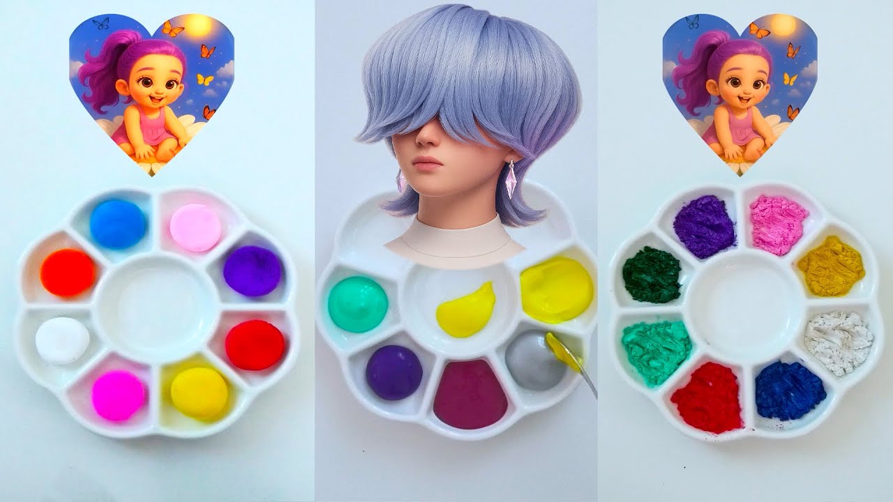 Kpop Demon Hunters color mixing Collection #kpopdemonhunters #colormixing
