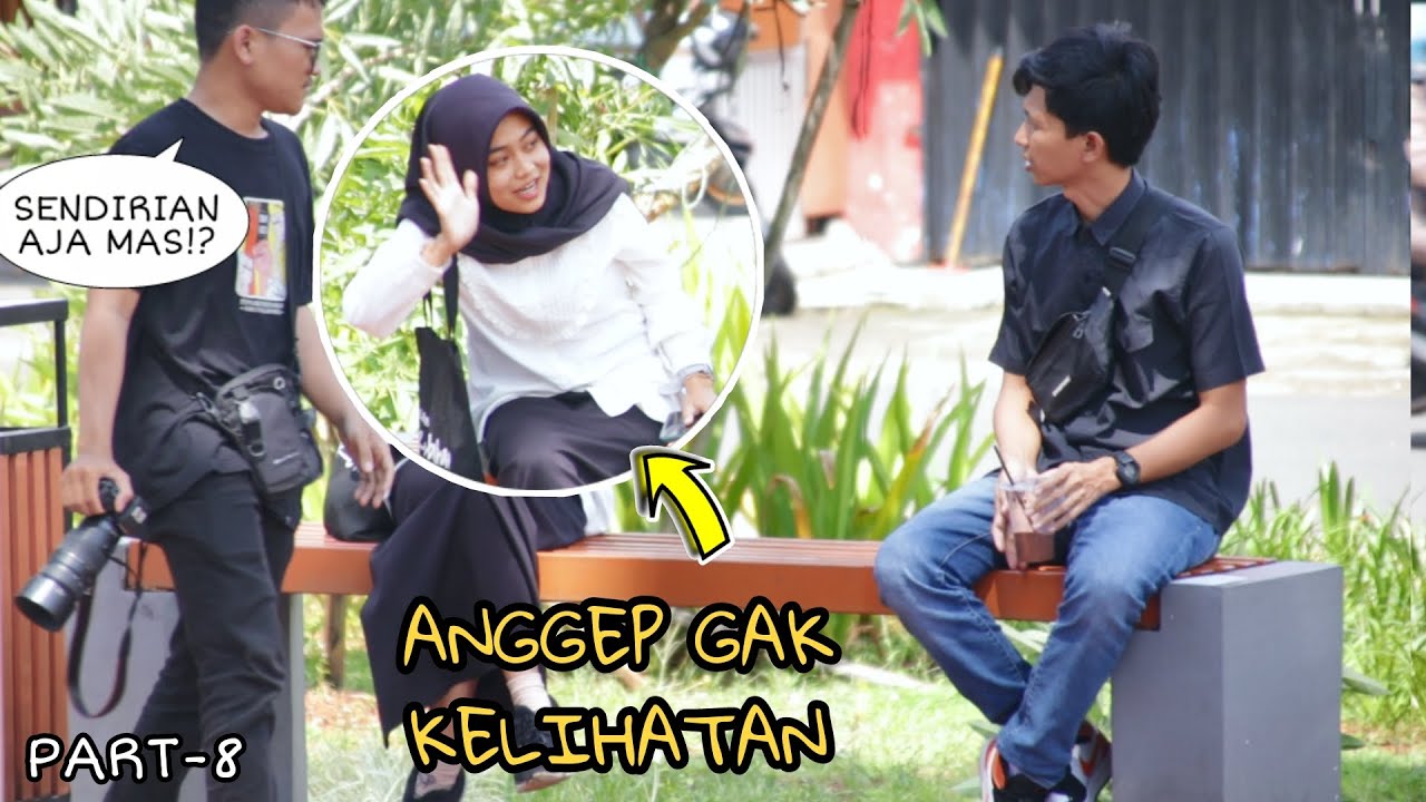 EPIC REACTION! ANGGEP CEWEK GAK KELIATAN Ft.Ezi Aditya - PART8
