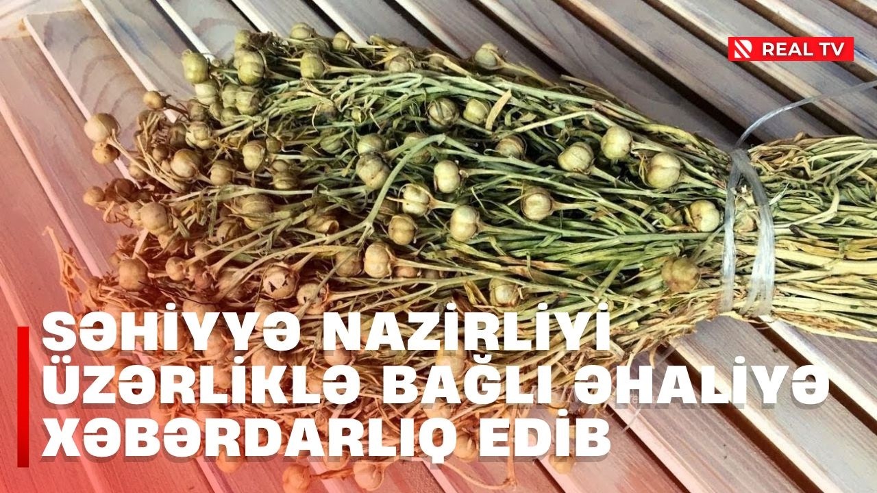 Səhiyyə nazirliyi üzərliklə bağlı əhaliyə xəbərdarlıq edib