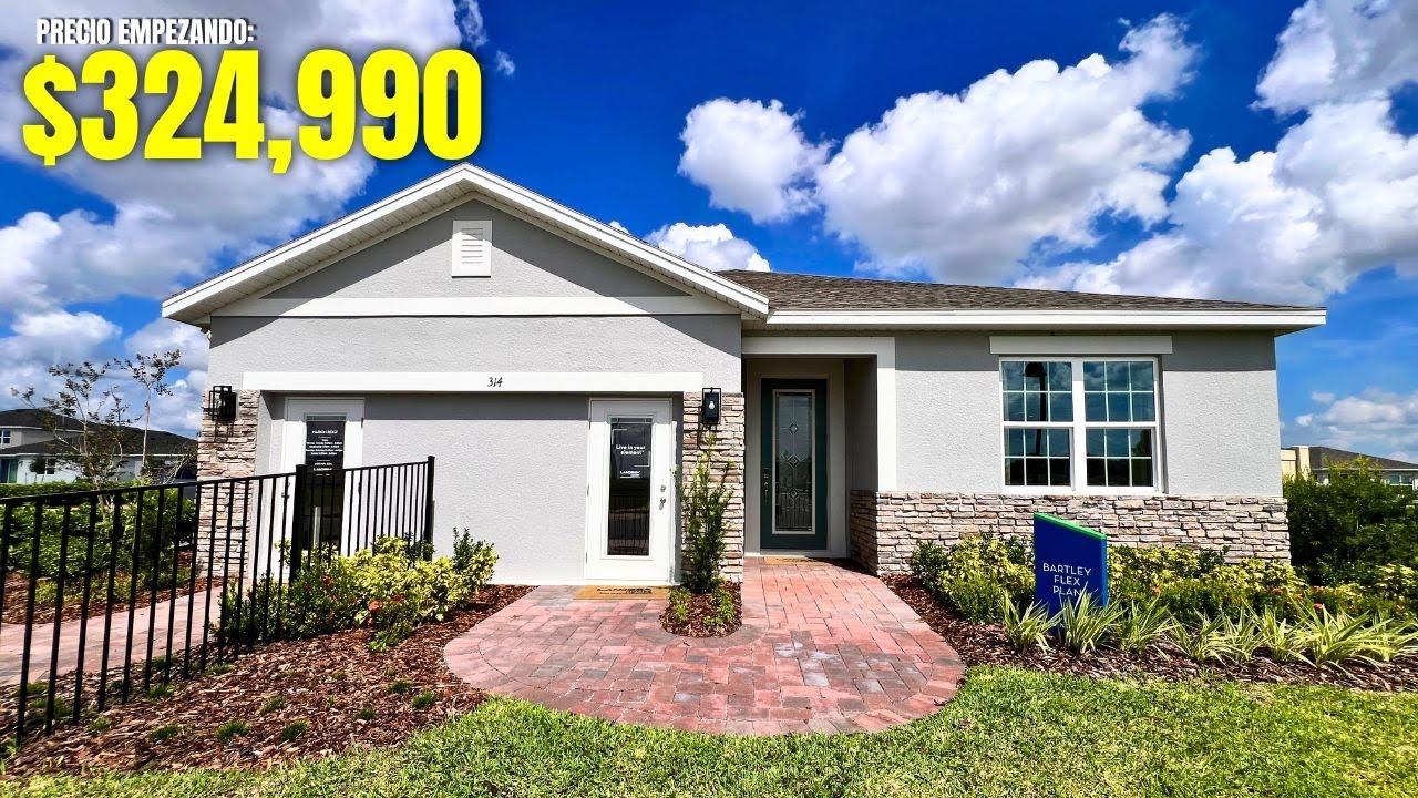 Bella Casa Nueva y Espaciosa con Amplio Lote Orlando area de Haines City Florida