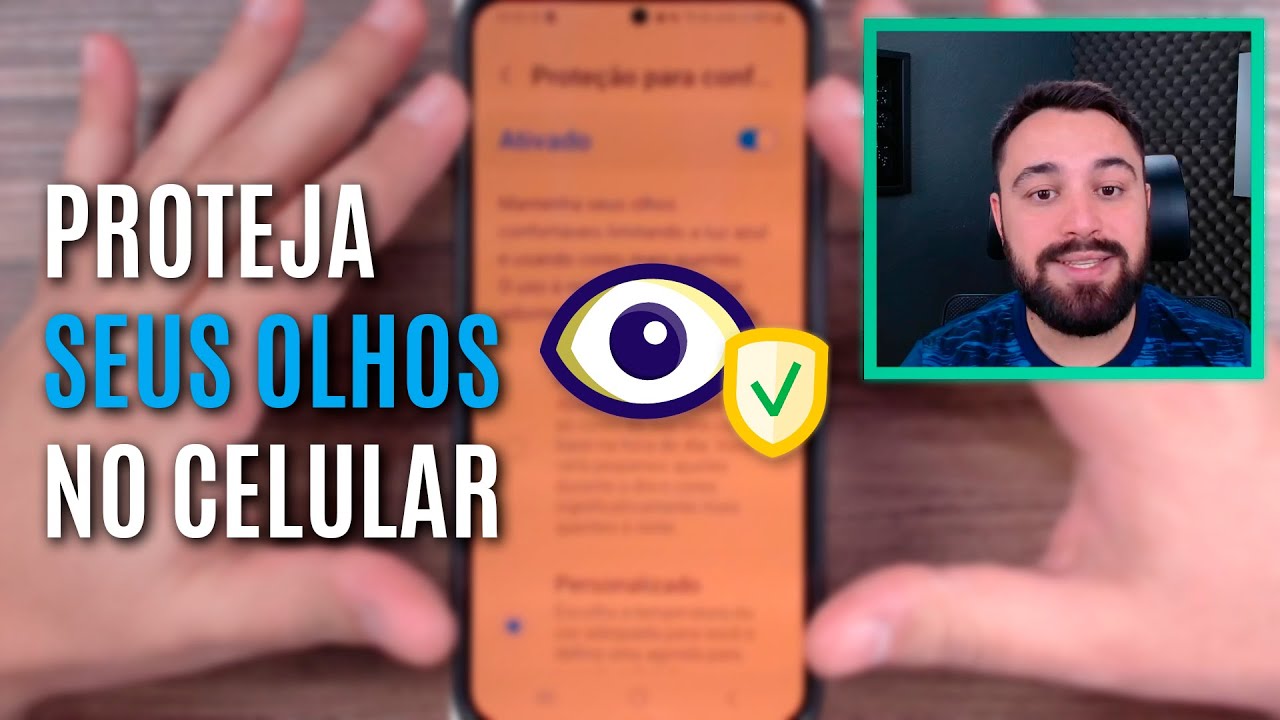 COMO ATIVAR O FILTRO DE LUZ AZUL DO CELULAR