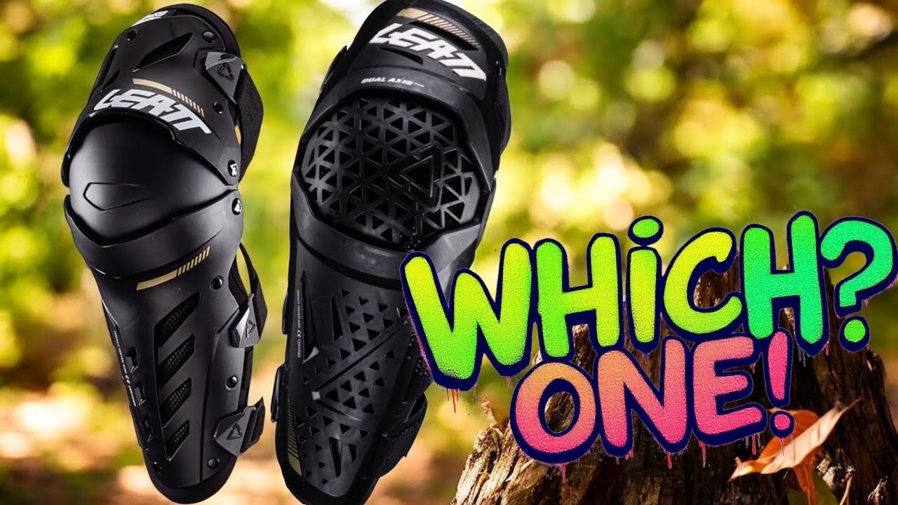 Leatt Dual Axis Knee Guards comparison  - Which one is right for you.