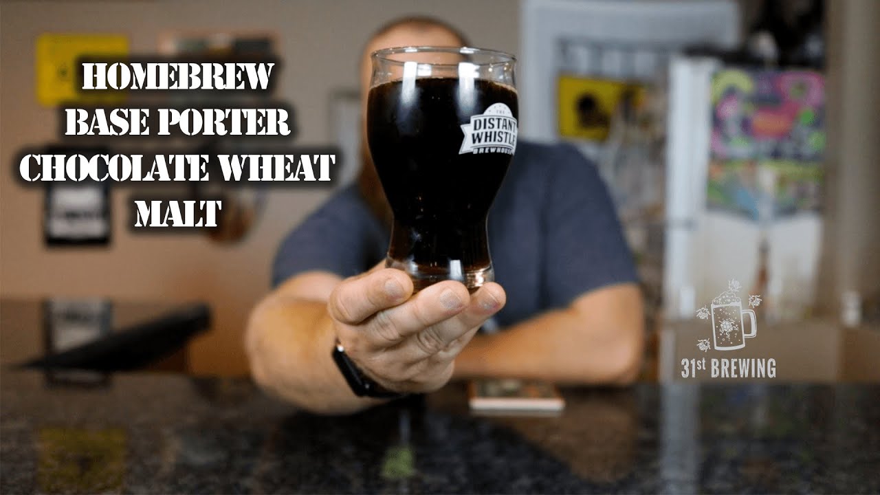 Homebrew Porter Crystal 40 with Chocolate Wheat Malt Tasting 2