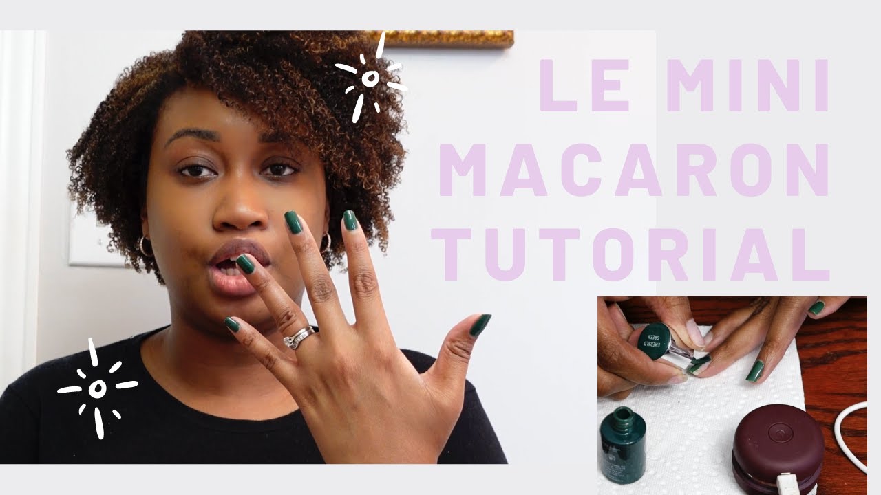 Le Mini Macaron At Home Gel Manicure Tutorial