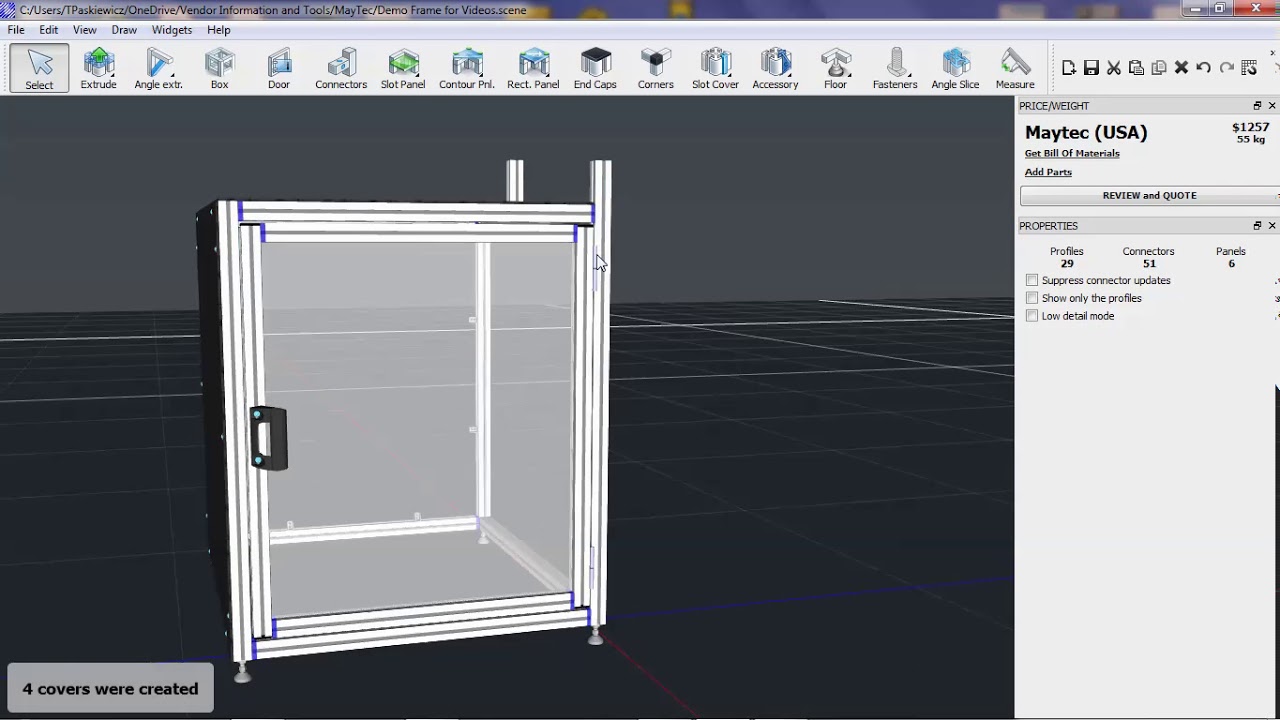 How to Use the Door Feature in the Maycad Design Software Presented by Tom Paskiewicz