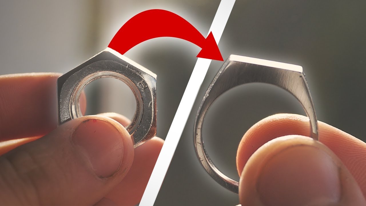 Comment Fabriquer une Bague avec un Ecrou !