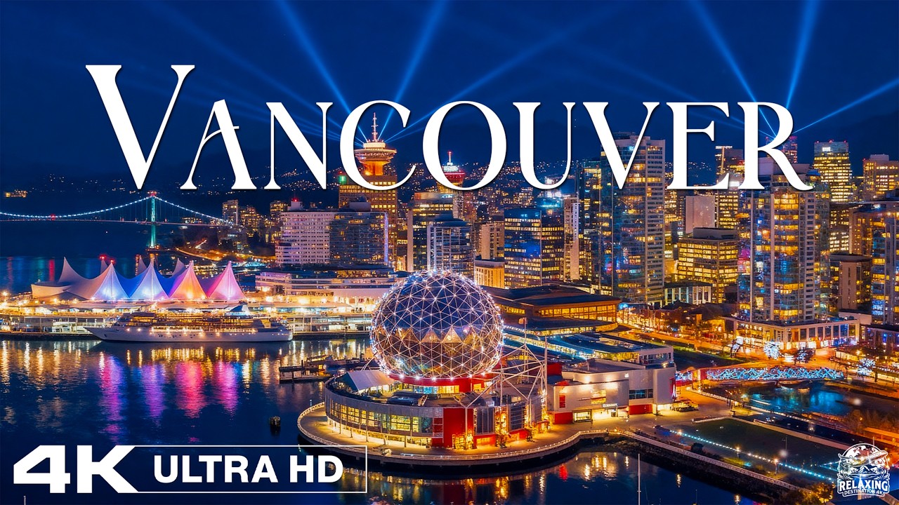 Ванкувер 4K 🇨🇦 2026 | Стэнли-парк, панорама центра города
