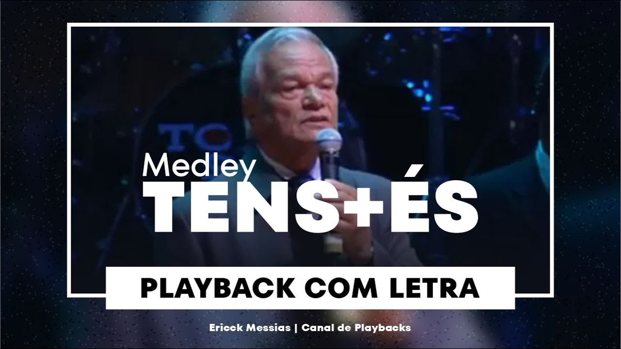 🎙#MEDLEY | Tens + És - Victorino Silva | Playback com letra