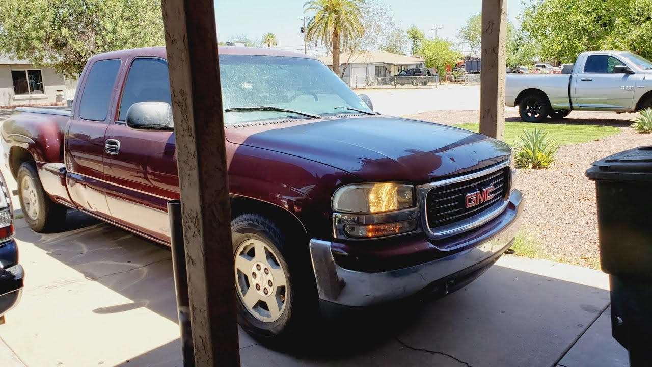 GMC SIERRA 2001 4.8  COMO CAMBIAR MUELLES