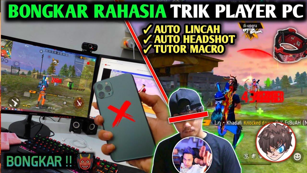 BONGKAR RAHASIA PLAYER PC ‼️ INI KENAPA PLAYER FF PADA PINDAH MAIN DI EMULATOR