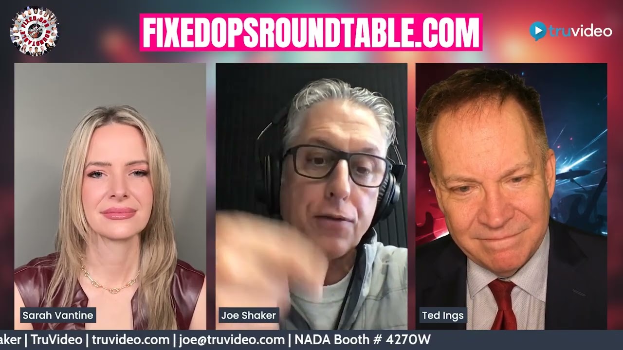 TruVideo with Joe Shaker, Sarah Vantine and Ted Ings on the Fixed Ops Roundtable Rock Revolution