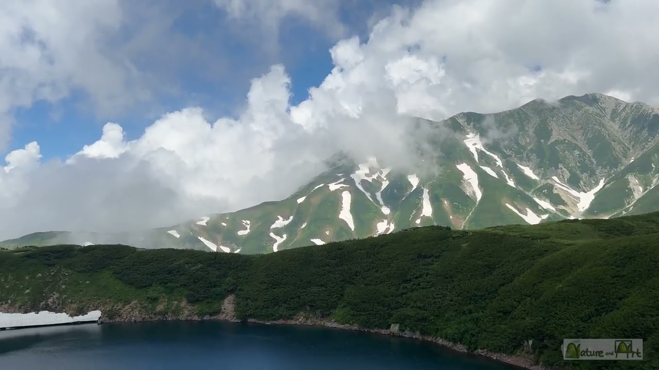 [4K Walk] 구로베 알펜루트, 일본 알프스, Japanese Alps, Kurobe Alpine Route
