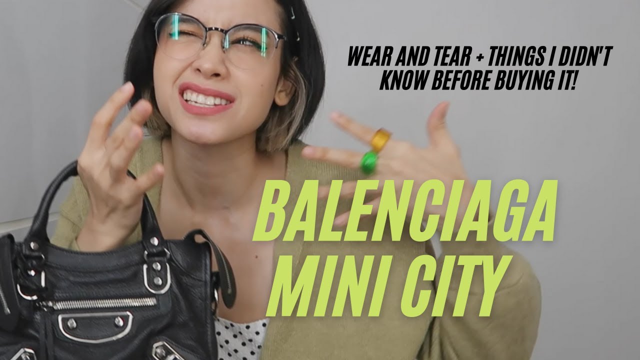 SHOCKING 8-MONTH UPDATE! Balenciaga Mini city wear and tear + extra cons to think about 😱😱😱