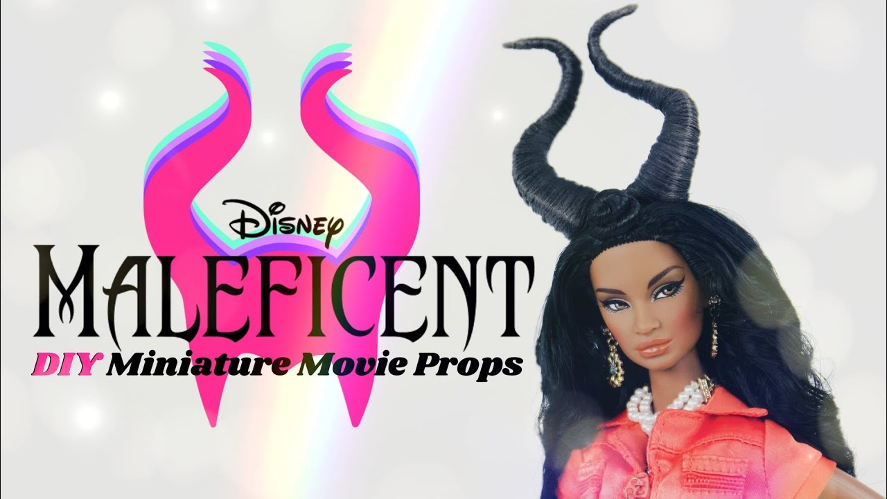 DIY - How to Make: Maleficent Horns | Miniature Movie Props