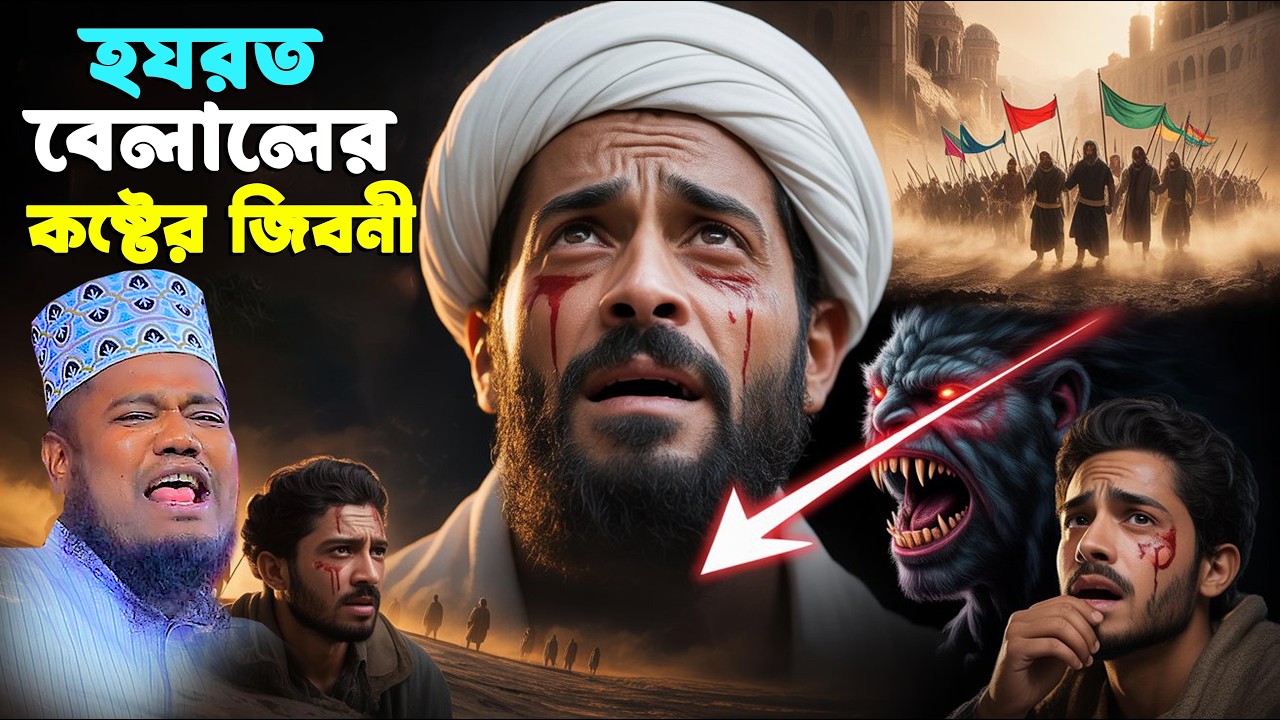 হযরত বেলালের কষ্টের জীবনী । রুহুল আমিন সিদ্দিকী নতুন ওয়াজ