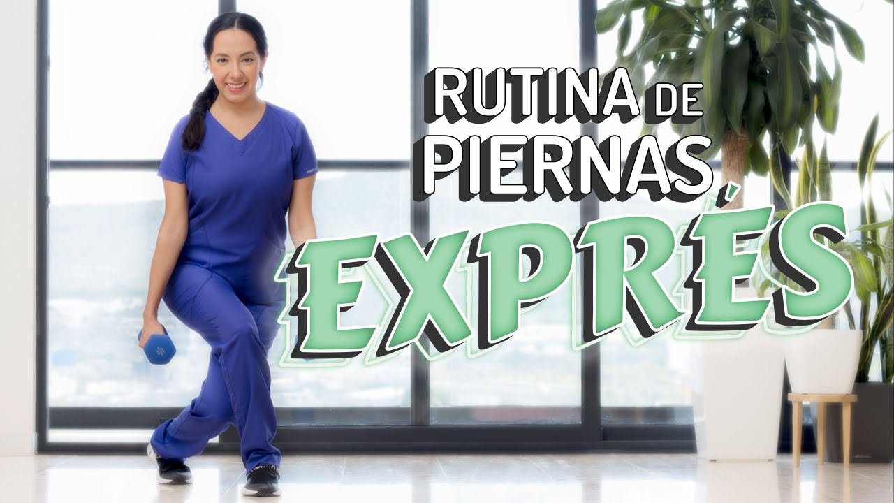 Rutina EXPRÉS de PIERNAS para mayores | Fisioterapia Querétaro | Mariana Quevedo