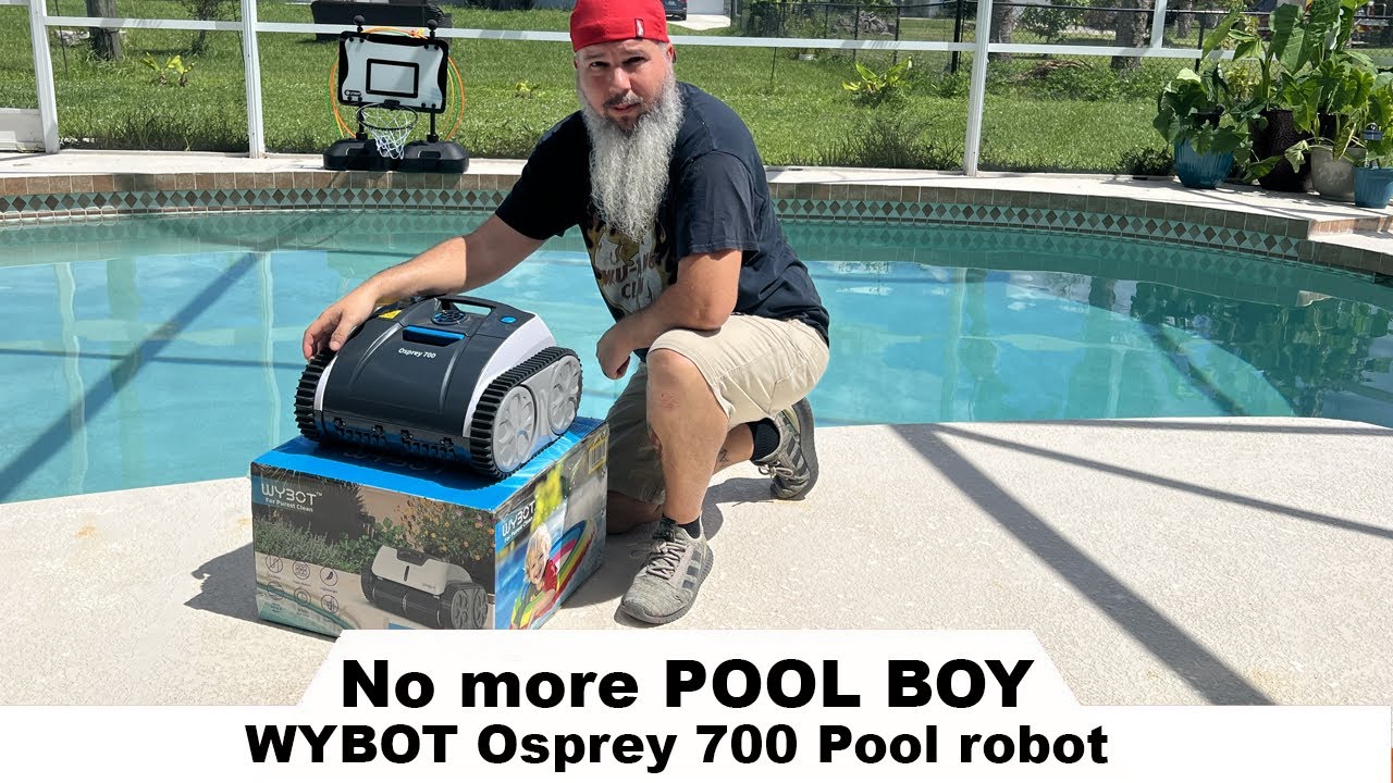 We got a new Pool Boy for PACKOUT Princess  - The WYBOT Osprey 700 Cordless Robotic Pool Cleaner