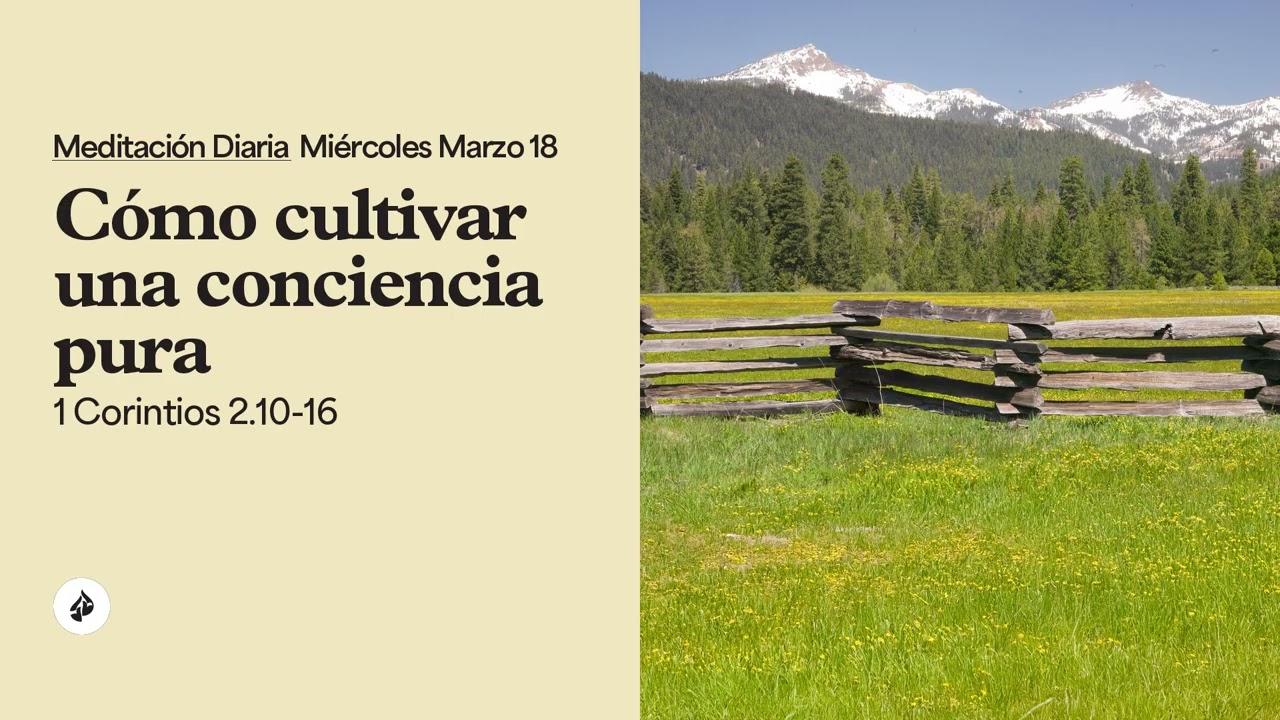 Cómo cultivar una conciencia pura – Meditación Diaria