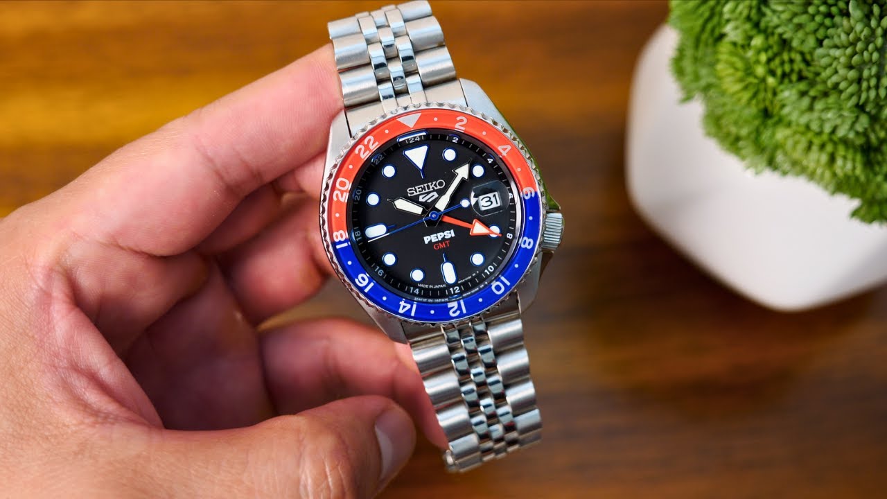Seiko 5 GMT SSK047 Mod - El Pepsi que debía de haber sido!