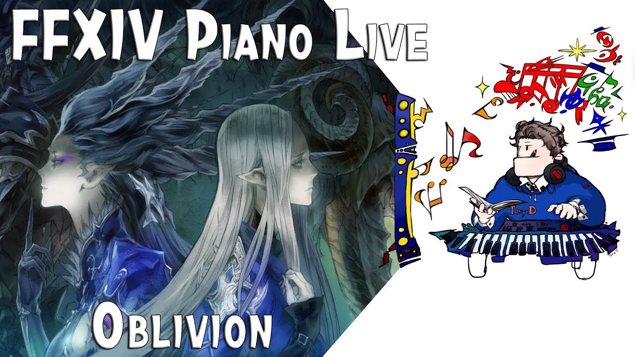 FFXIV - Oblivion Piano Tutorial (Arr.by Terry:D) Shiva theme phase 2