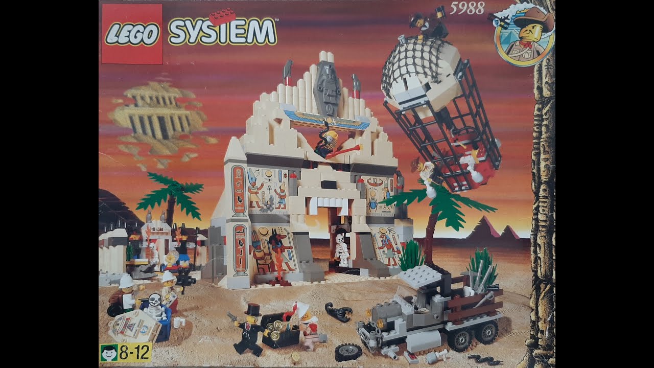 Lego 5988 - a quick review and a prologue of building of alternative models from back of the box