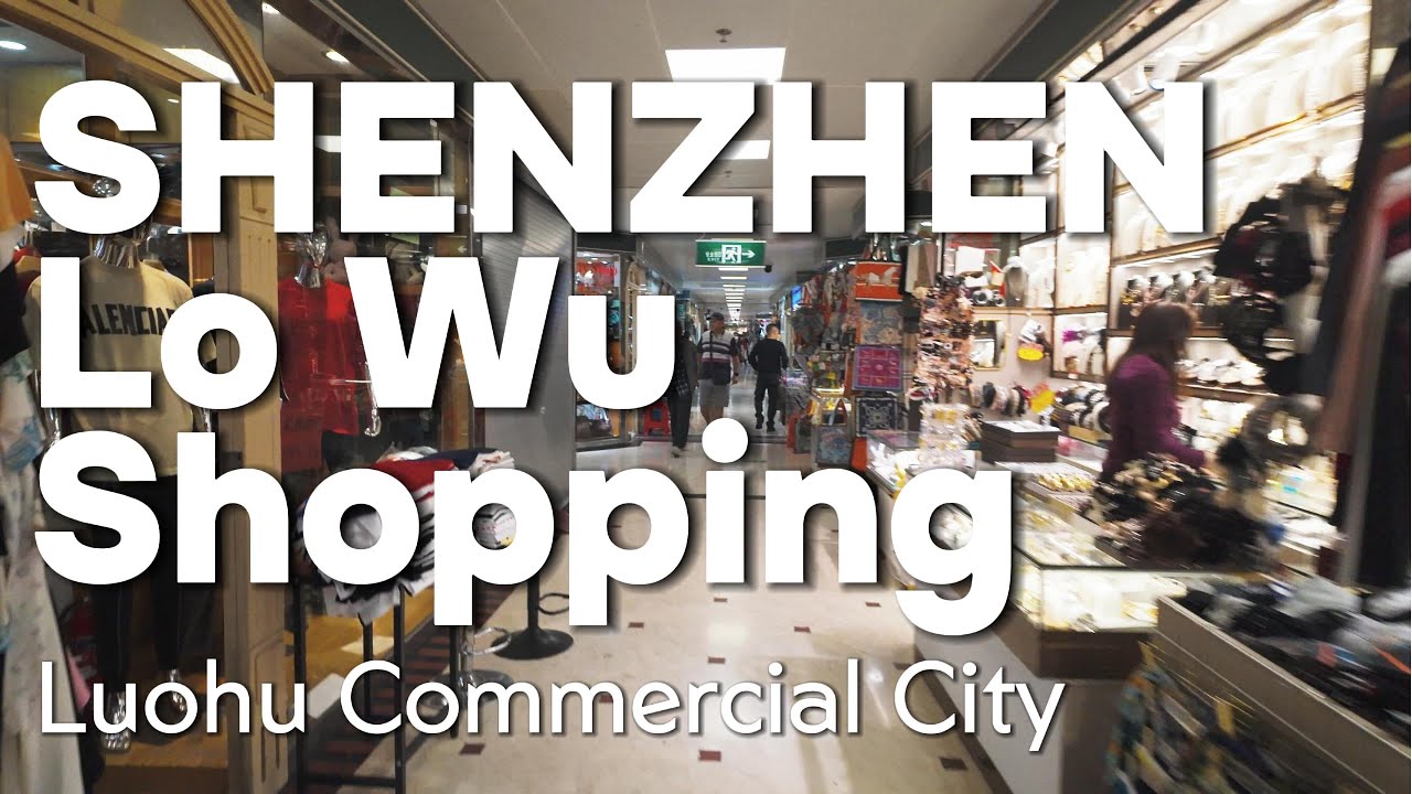 Shenzhen, Lo Wu shopping at Luohu Commercial City - 2 minute walk from Lo Wu Station