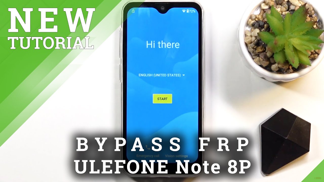 ULEFONE Note 8P Bypass Google Verification