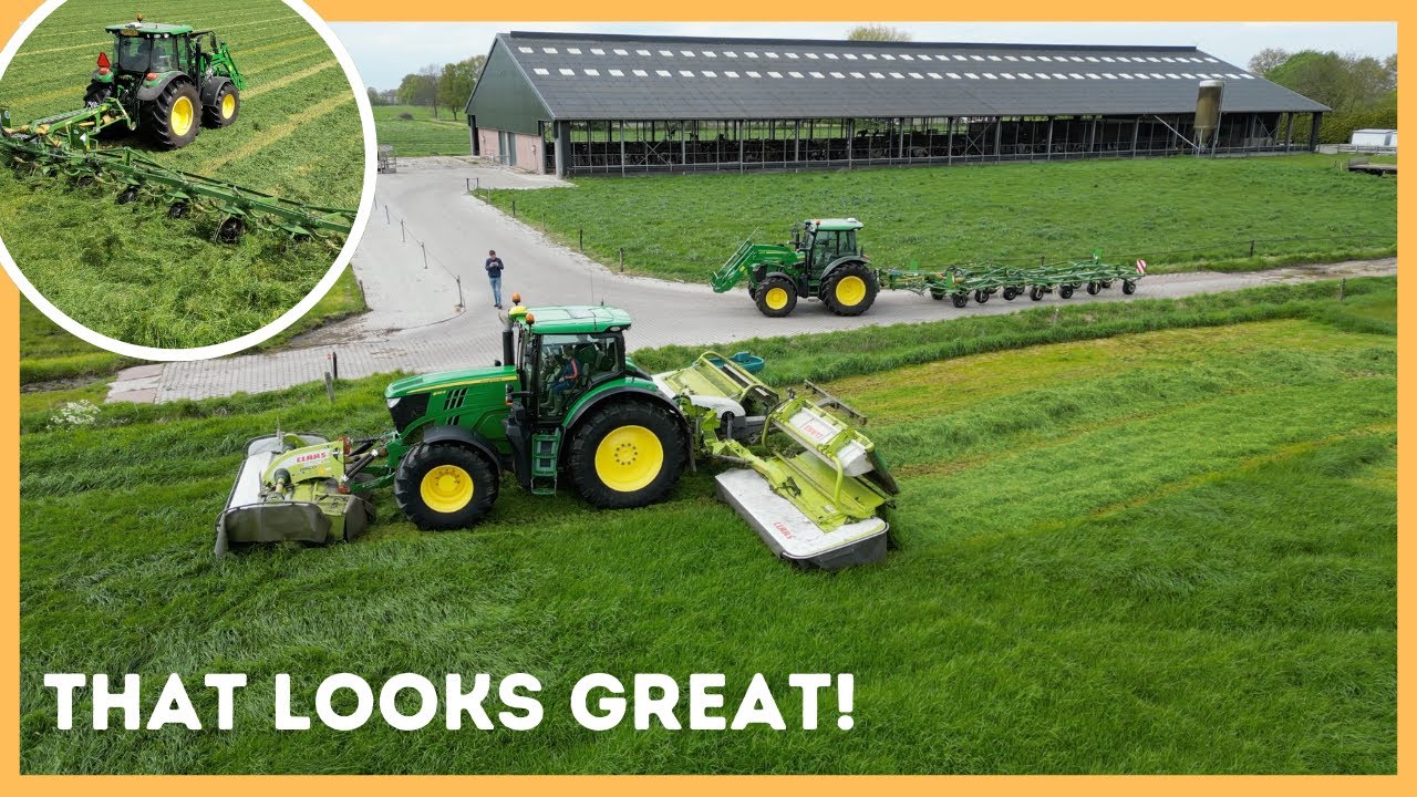 WAT doe jij op Koningsdag? - GRAS maaien! - first cut 2024!