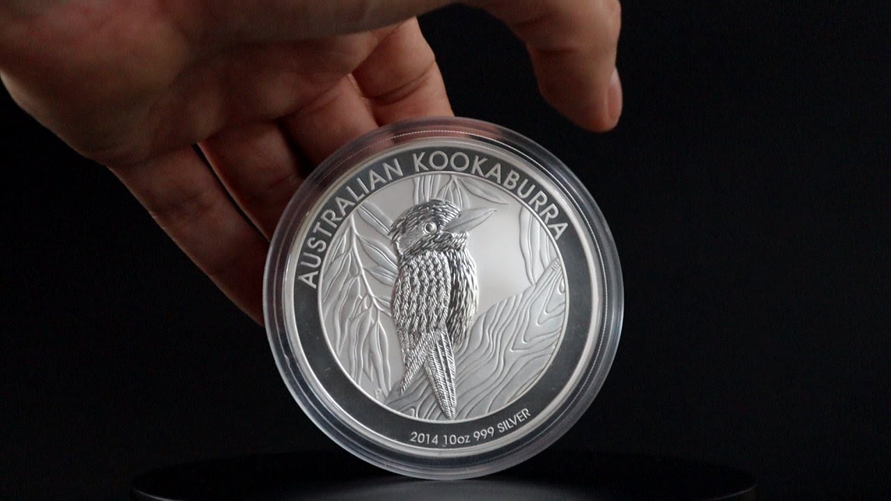 Australian Kookaburra 2014 10oz Silver Coin Anlagesilber M&uuml;nzen Feinsilber Finesilver