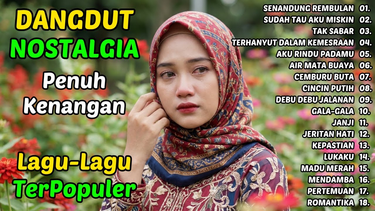 SENANDUNG REMBULAN | Dangdut Nostalgia Sedih Lagu Lawas Teman Malam