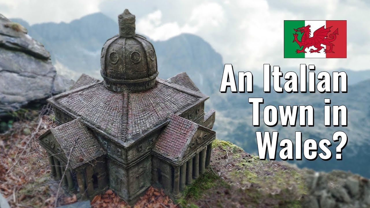 There is a Hidden Italian Town in Wales