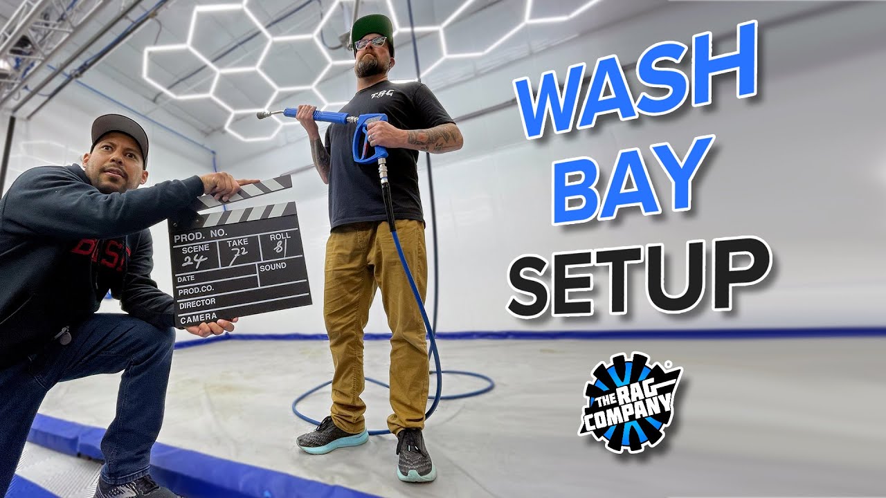 A Tour of our Car Wash Bay Detailing System | The Rag Company