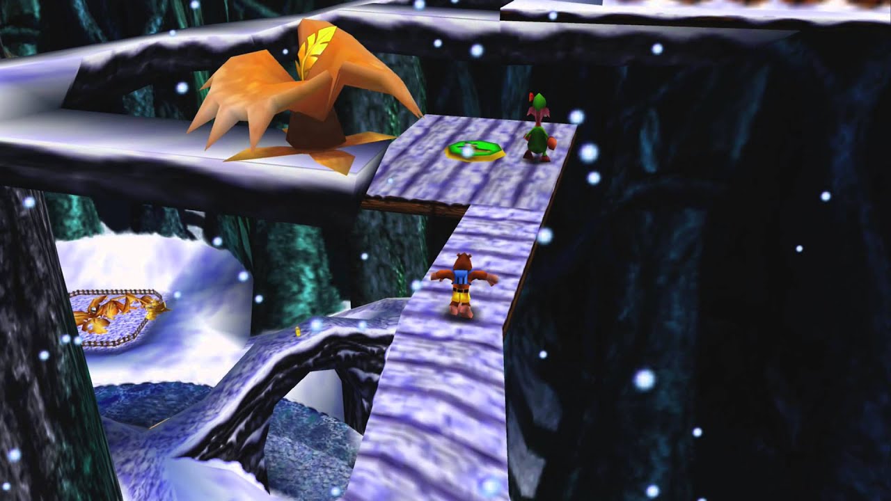 Banjo-Kazooie (100%) - Click Clock Wood (Winter)