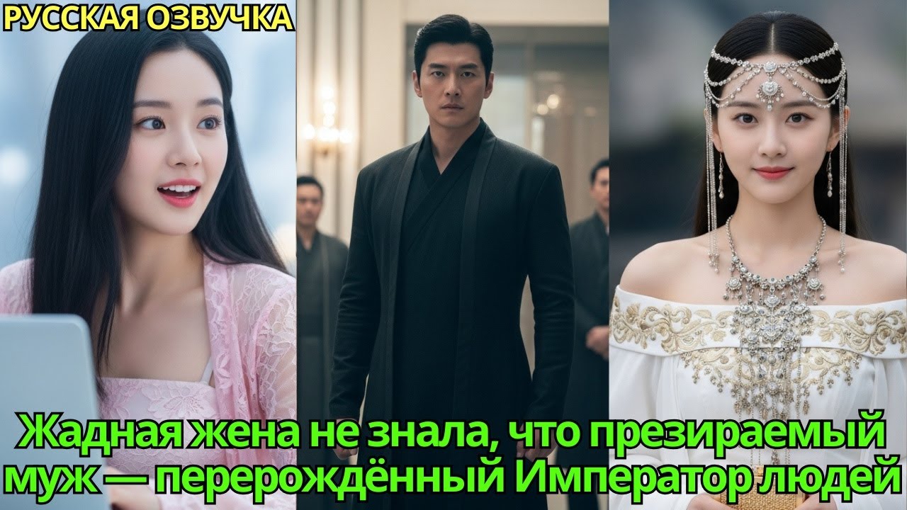 Жадная жена не знала, что презираемый муж — перерождённый Император людей#дорама #drama #2025