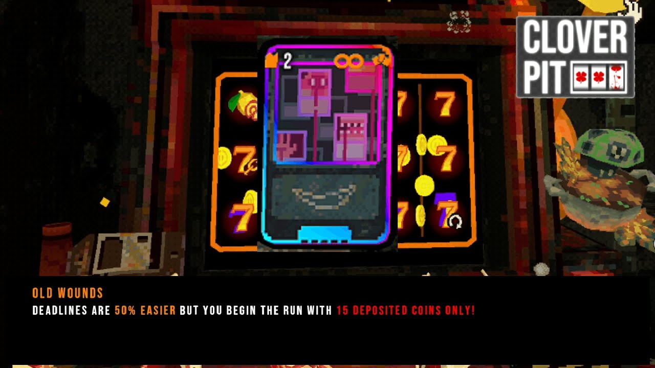 Clearing OLD WOUNDS on hard mode - CloverPit