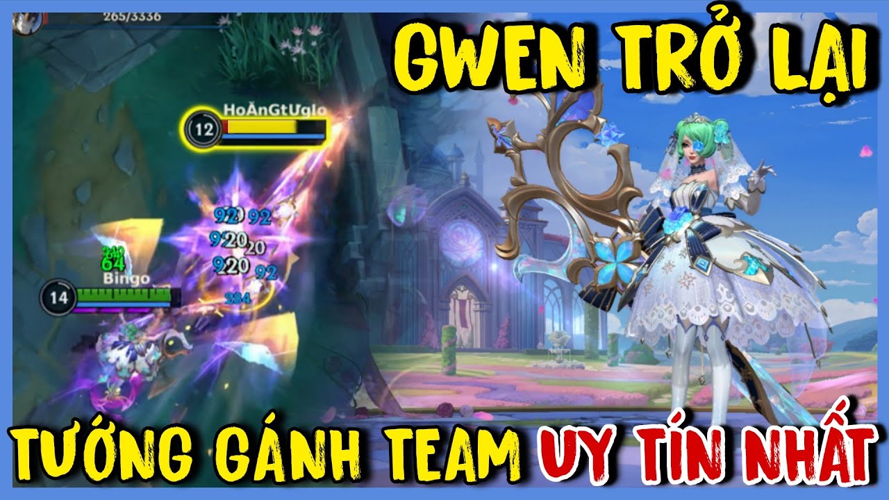 TỐC CHIẾN : Gwen - Vị Tướng Leo Rank Ổn Định Nhất Qua Mọi Mùa