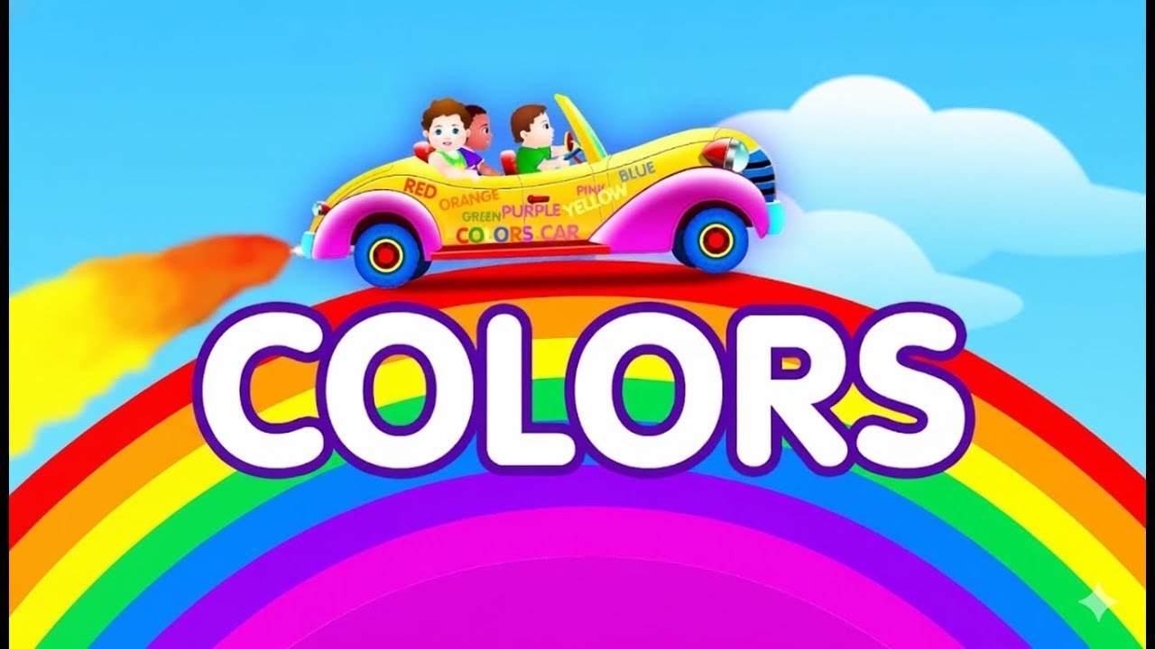 Learn The Colors! - Cartoon Animation Color Songs for Children by ToonFlix
