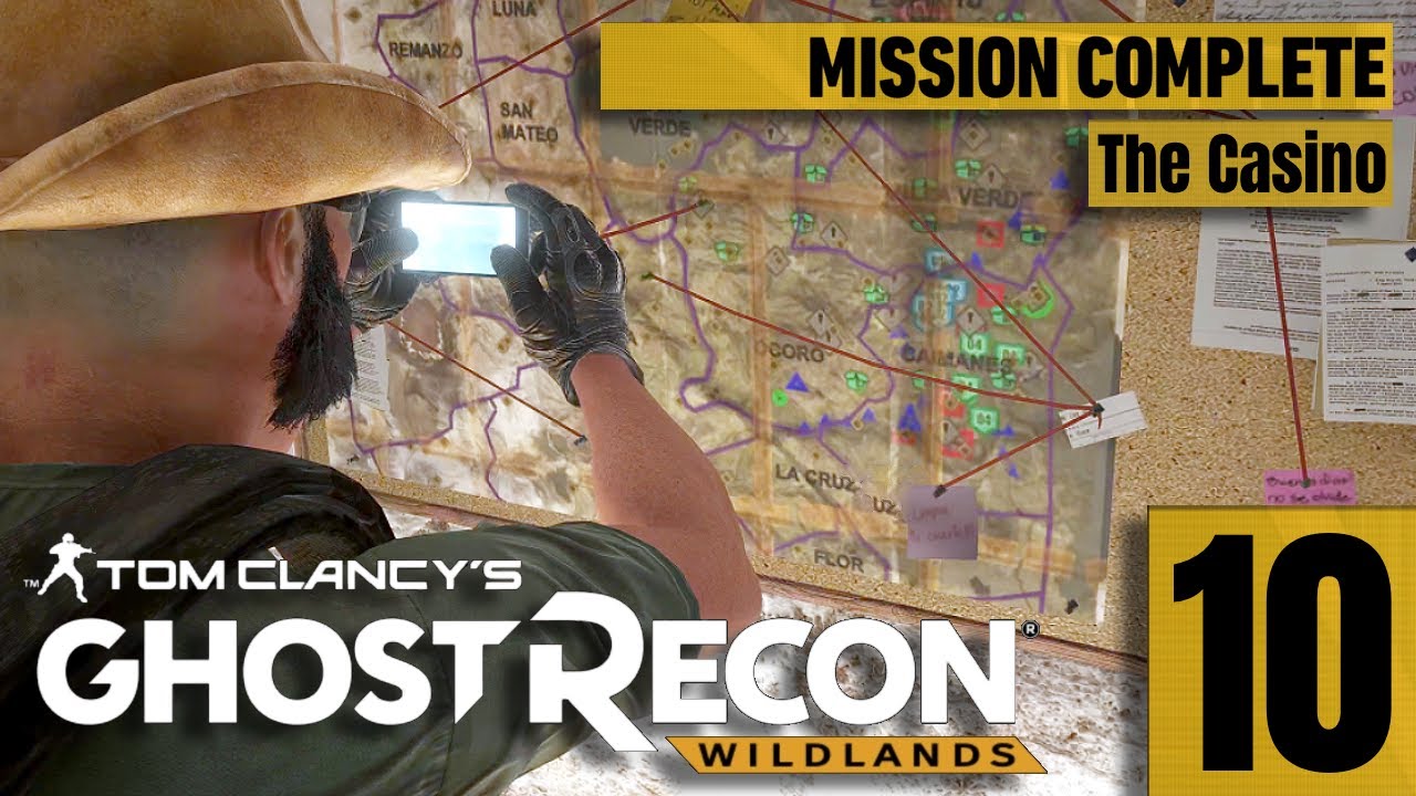 The Casino Mission | Ghost Recon Wildlands Ep. 10 | 4K |