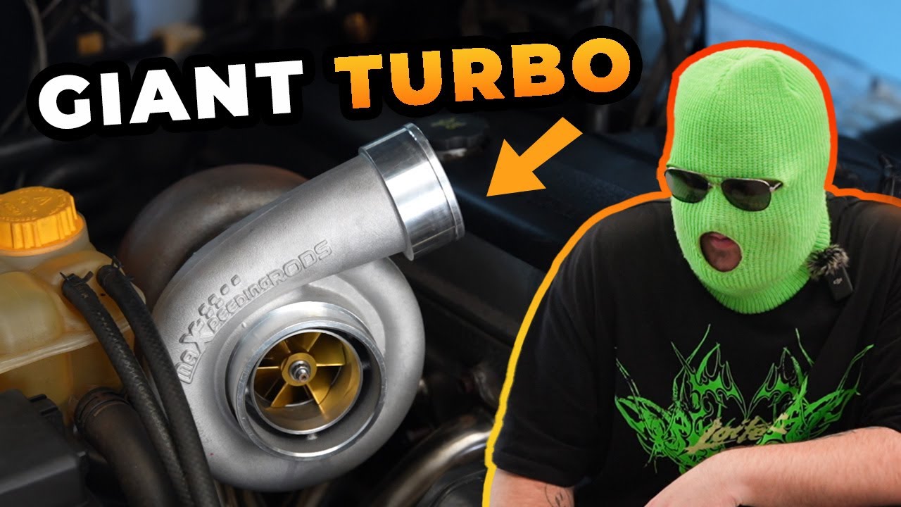 Установка ОГРОМНОЙ турбины на наш Ford Falcon