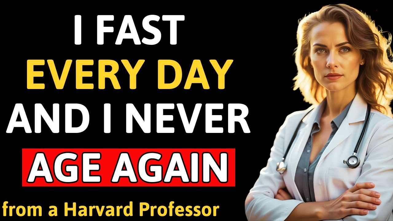 Harvard Professor: Fast Like This After 65—Your Body Ages Slower.