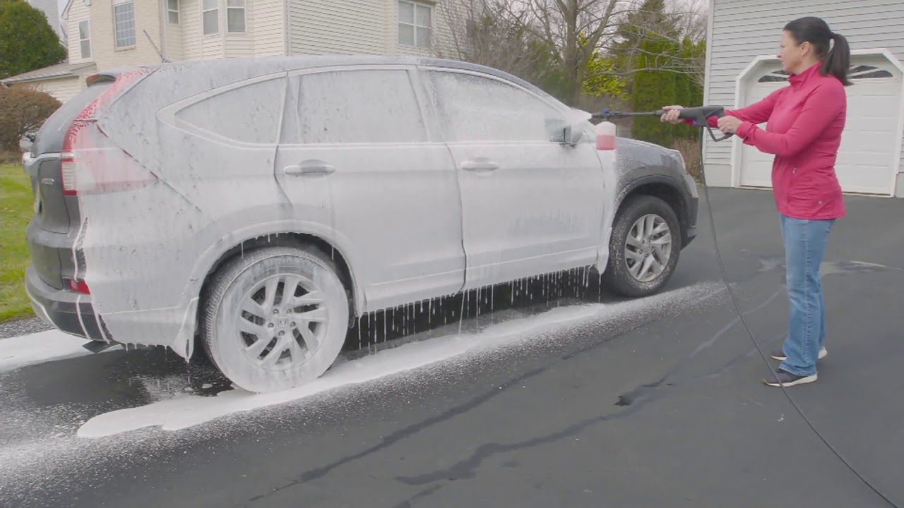 Blue Clean 1900 PSI Pressure Washer w/ 4 Spray Nozzles on QVC