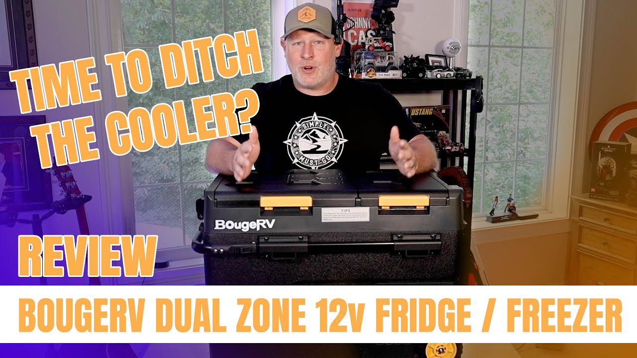 Time to ditch the cooler? Check out this Budget Dual Zone Fridge from BougeRV  / Real World Review