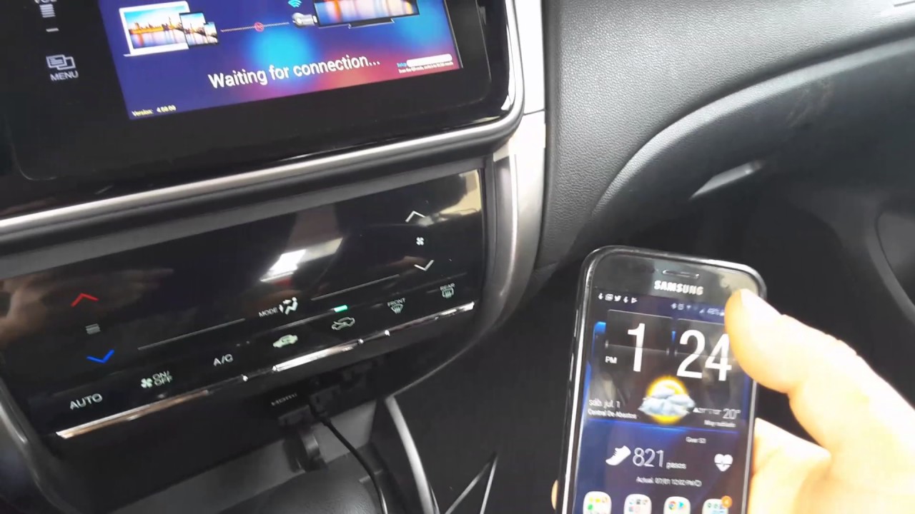 Video por WiFi pantalla de Honda City y HRV