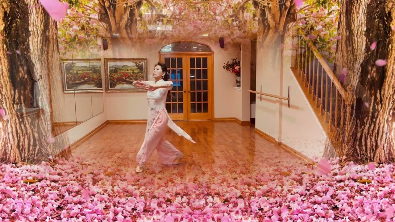《故园游春》华艺古典舞精品课-学员展示，舞者-Linda Su, 编导过节，指导-过节、吴雅琦